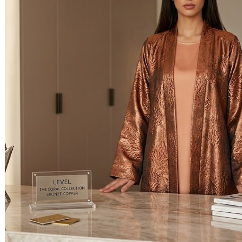 Abaya de luxe ( avec fond de robe )